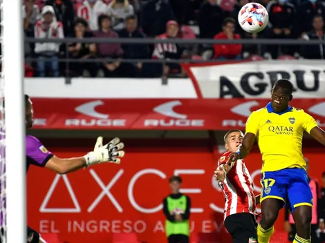 Advíncula anotó con Boca: llegó desde atrás, ganó en el salto y festejó eufóricamente