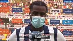 Christian Ramos se quejó del arbitraje que recibe Alianza Lima en lo que va del año. Foto: GOLPERÚ