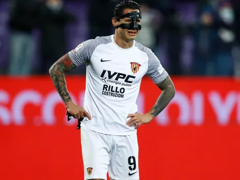 Lapadula no fue convocado para el duelo entre Benevento ante Brescia