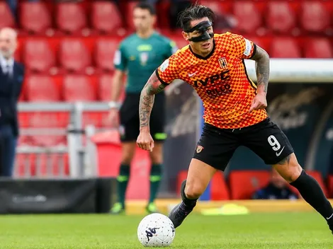 Efecto Lapadula: fue titular, Benevento ganó y ya hilvana cuatro triunfos seguidos
