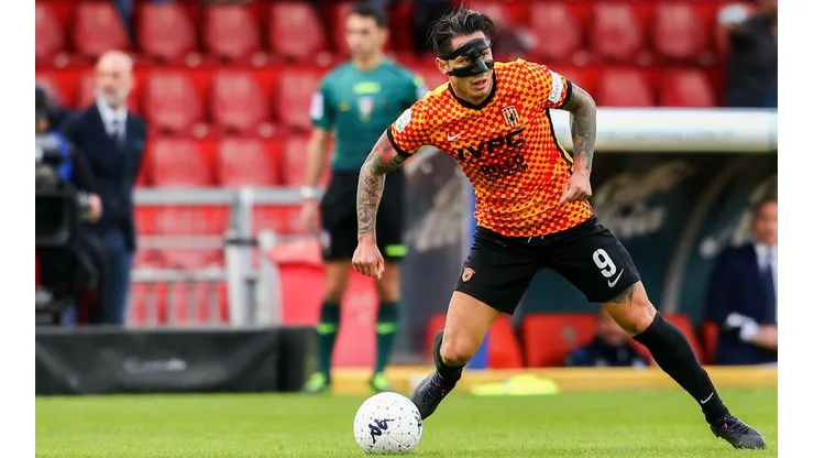 Gianluca Lapadula volvió a jugar con Benevento. (Foto: Getty Images)