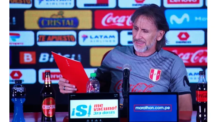 La lista de Ricardo Gareca para la Selección Peruana. Foto: Selección Peruana (Twitter)