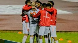 Ayacucho celebra el triunfo ante Sport Boys. Foto: Ayacucho (Twitter)