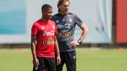 Ricardo Gareca habló sobre la no convocatoria de Andy Polo y su caso por maltrato doméstico. Foto: GLR