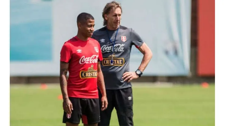 Ricardo Gareca habló sobre la no convocatoria de Andy Polo y su caso por maltrato doméstico. Foto: GLR