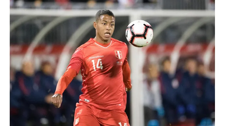 Andy Polo con la Selección Peruana. Foto: Getty