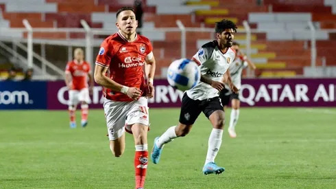 Cienciano y FBC FBC Melgar igualaron 1-1 por la Fase previa de la Conmebol Sudamericana. Foto: Conmebol