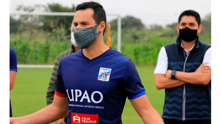 Enrique Meza Jr. dejó de ser técnico de Carlos A. Mannucci tras malos resultados. Foto: Mannucci