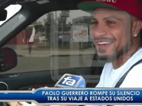 Esta vez fue mucho más claro: Paolo Guerrero contestó si jugará por Alianza Lima