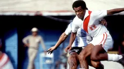 Teófilo Cubillas con la Selección Peruana ante Argentina por la Copa Ramon Castilla de 1978. Foto: Getty