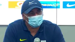 Carlos Bustos, entrenador de Alianza Lima. (Foto: Captura de pantalla)