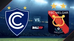 Cienciano vs. Melgar por la Copa Sudamericana.