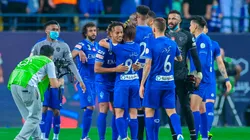 André Carillo titular en el 4-0 de Al Hilal frente a Al Nassr por la Liga Saudí. Foto: Al Hilal