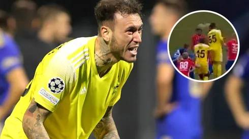 Gustavo Dulanto, defensor del Sheriff Tiraspol. (Foto: Getty Images)