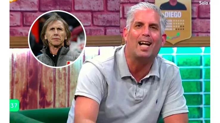 Diego Rebagliati, panelista de Movistar Deportes. (Foto: Captura de pantalla / Twitter Selección Peruana)