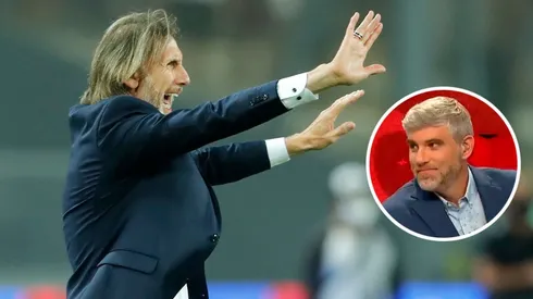 Ricardo Gareca en los partidos de las Eliminatorias a Qatar 2022. Foto: Getty