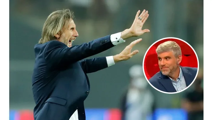 Ricardo Gareca en los partidos de las Eliminatorias a Qatar 2022. Foto: Getty