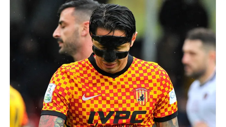 Gianluca Lapadula, delantero del Benevento. (Foto: Getty Images)