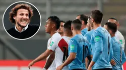 Diego Forlán habló sobre el trascendental duelo entre la Selección Peruana y Uruguya. Foto: GLR
