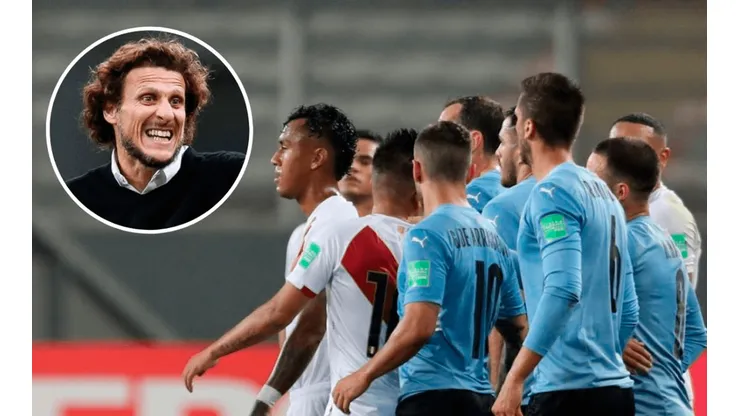 Diego Forlán habló sobre el trascendental duelo entre la Selección Peruana y Uruguya. Foto: GLR