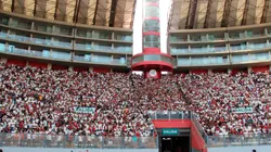 Universitario recibe a estadio repleto a Barcelona SC por la Conmebol Libertadores. Foto: GLR