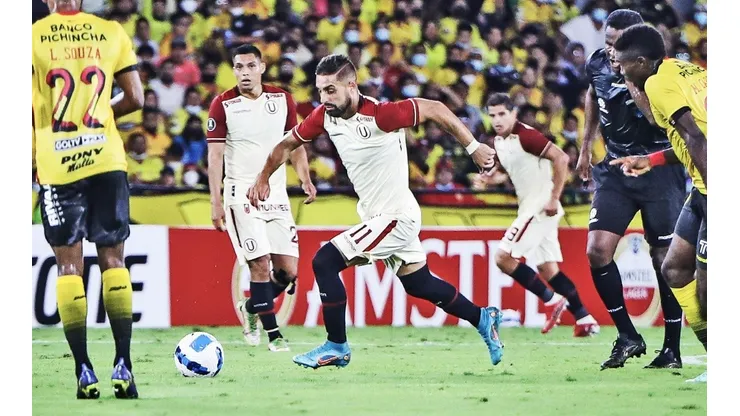 Universitario de Deportes buscará remontarle a Barcelona SC por la Conmebol Libertadores.