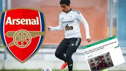 Lo confirman desde Inglaterra: Jhilmar Lora es seguido por el Arsenal