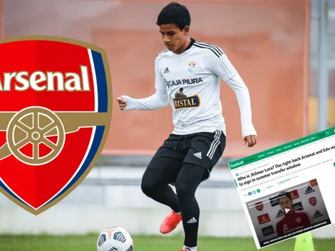 Lo confirman desde Inglaterra: Jhilmar Lora es seguido por el Arsenal