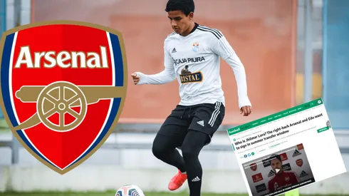 Lo confirman desde Inglaterra: Jhilmar Lora es seguido por el Arsenal