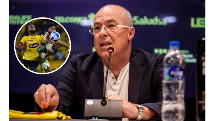 Jorge Célico, nuevo entrenador del Barcelona de Guayaquil. (Foto: Twitter Barcelona / Twitter Copa Libertadores)