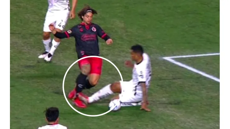 Anderson Santamaría, jugador del Atlas de México. (Foto: Captura de pantalla)