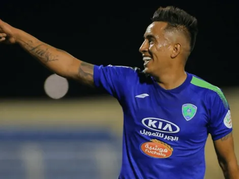 Otro gran partido: Christian Cueva marcó doblete con Al-Fateh en Arabia Saudita