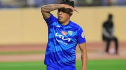 Christian Cueva, mediocampista del Al Fateh. (Foto: Twitter Al Fateh)