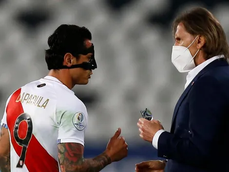 Gareca le garantizó a Lapadula la titularidad ante Uruguay y Paraguay