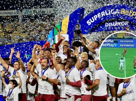 Raziel García dio la asistencia del título y gritó campeón en Colombia