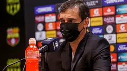 Fabián Bustos, DT de Barcelona de Guayaquil. (Foto: Twitter Barcelona de Guayaquil)