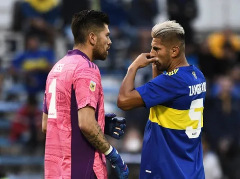 Zambrano abandonó la práctica de hoy de Boca Juniors