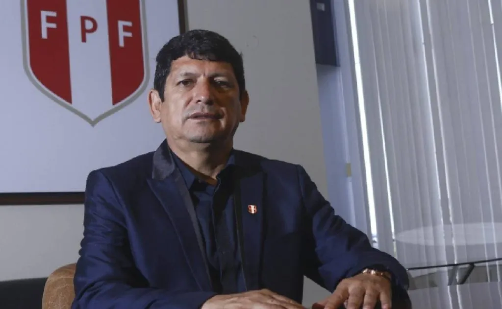 Agustín Lozano, presidente de la FPF