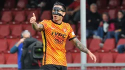 Gianluca Lapadula reapareció en lista de convocados con el Benevento. Foto: Getty