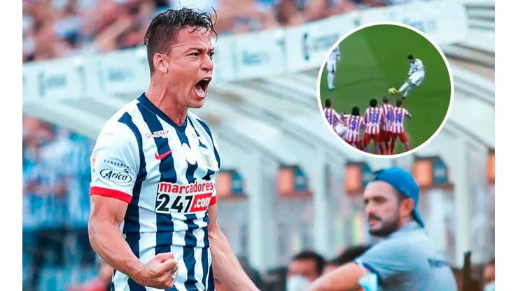Cristian Benavente anotó un golazo con Alianza Lima. (Foto: Twitter Alianza Lima / Captura de pantalla)