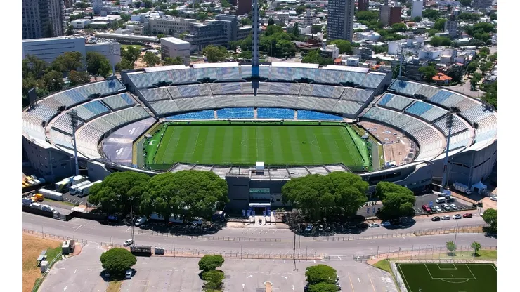 Estadio Centenario, previo al duelo entre Uruguay y Perú por las Eliminatorias Sudamericanas. (Foto: Getty Images)