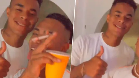 Polémica: Christopher Olivares en reunión con alcohol y sin distanciamiento social