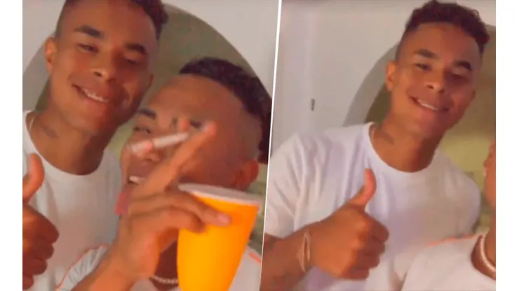 Polémica: Christopher Olivares en reunión con alcohol y sin distanciamiento social
