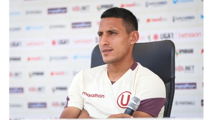 Alex Valera muy motivado para volver a jugar en Lambayeque, y esta vez para enfrentar a Carlos Stein. Foto: Universitario