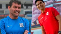 Roverano, nuevo DT de la Selección Peruana Sub 20. (Foto: Twitter Alianza Lima / Twitter Selección Peruana)