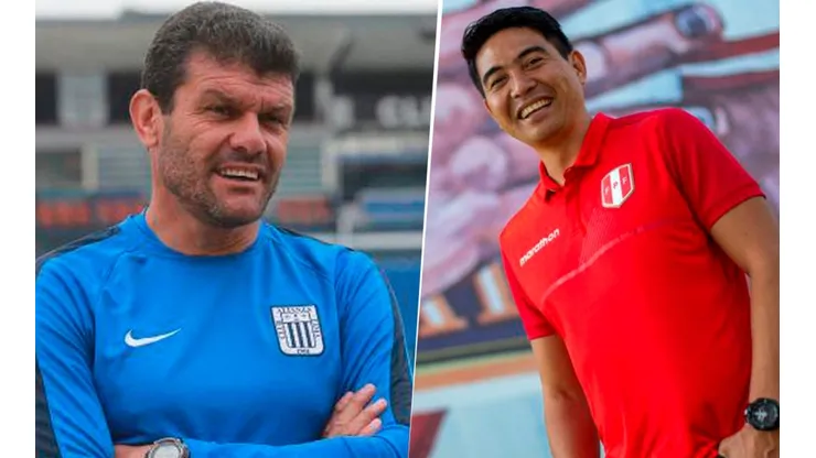 Roverano, nuevo DT de la Selección Peruana Sub 20. (Foto: Twitter Alianza Lima / Twitter Selección Peruana)