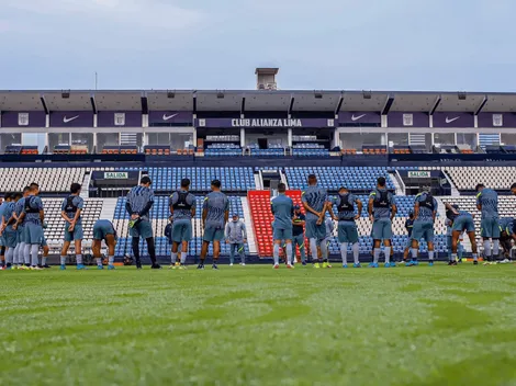 Afina maquinaria: Carlos Bustos trabajó el once para el domingo ante Carlos A. Mannucci