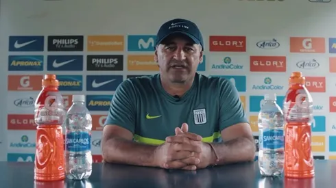 El DT de Alianza Lima espera vivir una verdadera fiesta este domingo y conseguir los tres puntos. Foto: Alianza Lima
