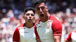 Federico Alonso anotó el 1-0 para Universitario ante Stein en Lambayeque. (Foto: Twitter Universitario)