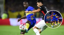 Luis Advíncula firmó un gran partido en Boca Juniors-Colón de Santa Fe. Foto: Getty | TNT Sports